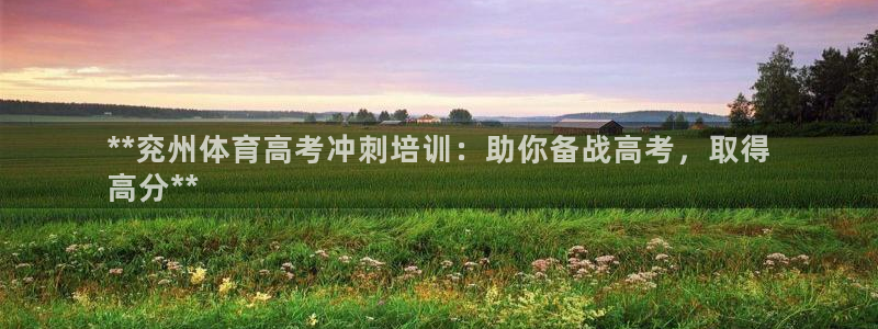 焦点娱乐传媒有限公司怎么样呀：**兖州体育高考冲刺培