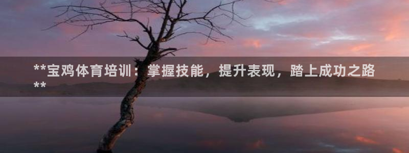 焦点娱乐平台：**宝鸡体育培训：掌握技能，提升表现，