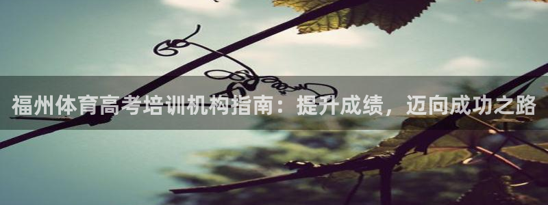 焦点娱乐ktv：福州体育高考培训机构指南：提升成绩，