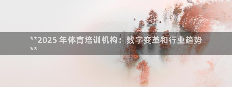 焦点娱乐软件版本下载：**2025 年体育培训机构：